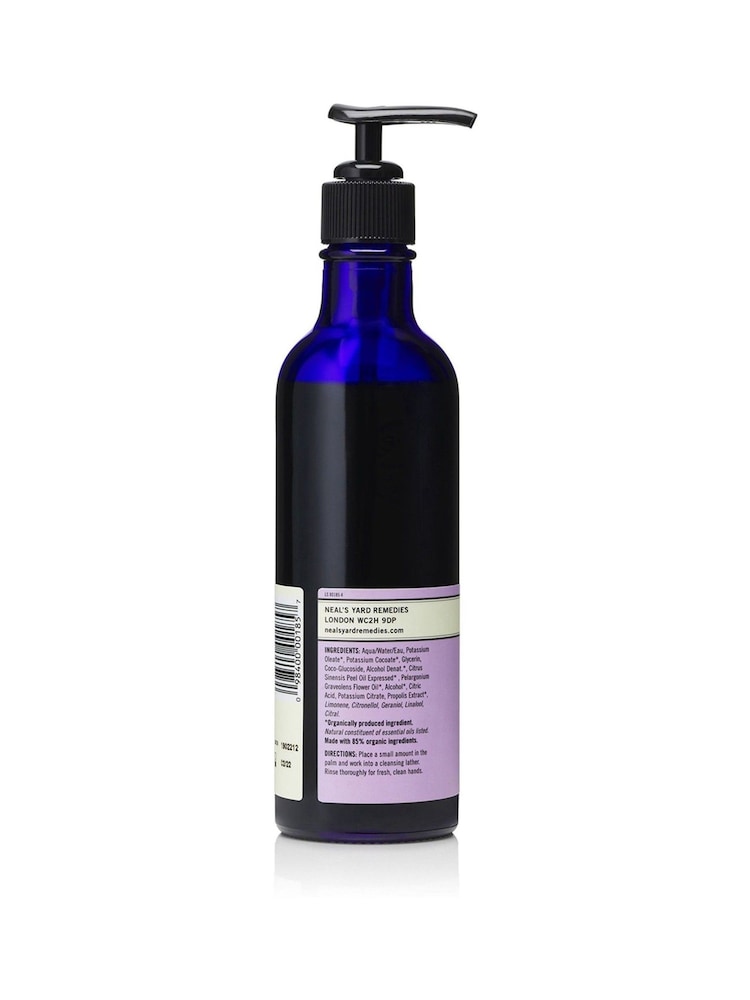 Neals Yard Remedies Geranium and Orange Hand Wash 200ml - Image 2 of 2