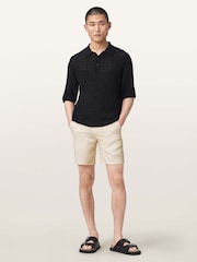 AllSaints White Circe Shorts - Image 4 of 7