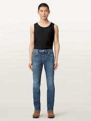 AllSaints Blue Sid Ultra Jeans - Image 1 of 8