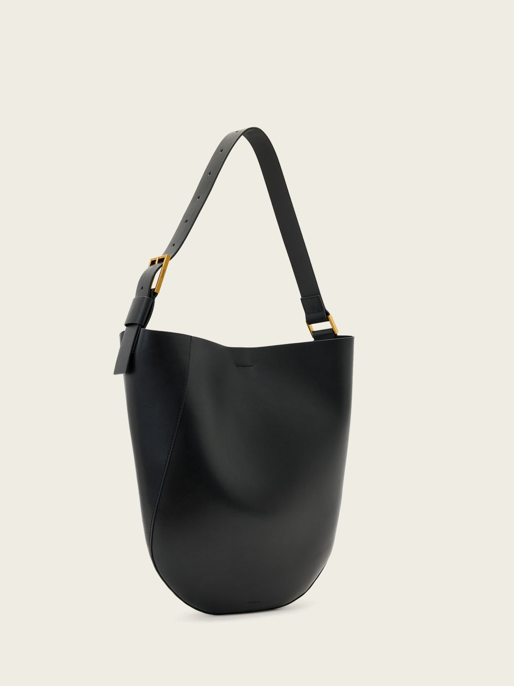 Buy AllSaints Black Luna Hobo Shoulder Bag from Next USA