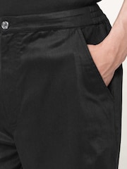 AllSaints Black Circe Shorts - Image 3 of 7