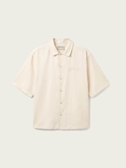 AllSaints White Circe Short Sleeve Shirt - Image 7 of 7