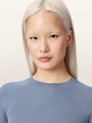 AllSaints Blue JAS Jumper - Image 4 of 7