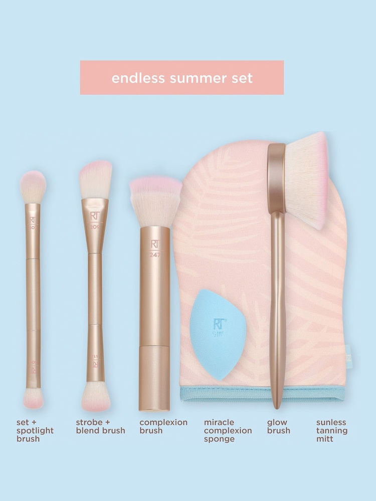 Real Techniques Endless Summer Glow Makeup Brush Kit - Image 1 of 4