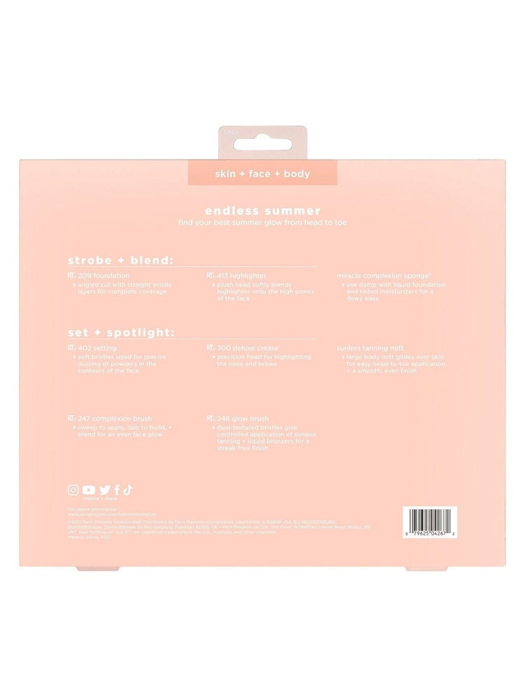 Real Techniques Endless Summer Glow Makeup Brush Kit - Image 4 of 4