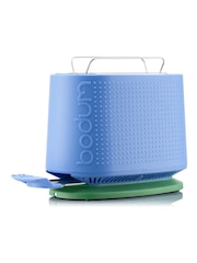 Bodum Blue Bistro 2 Slice Toaster - Image 2 of 5