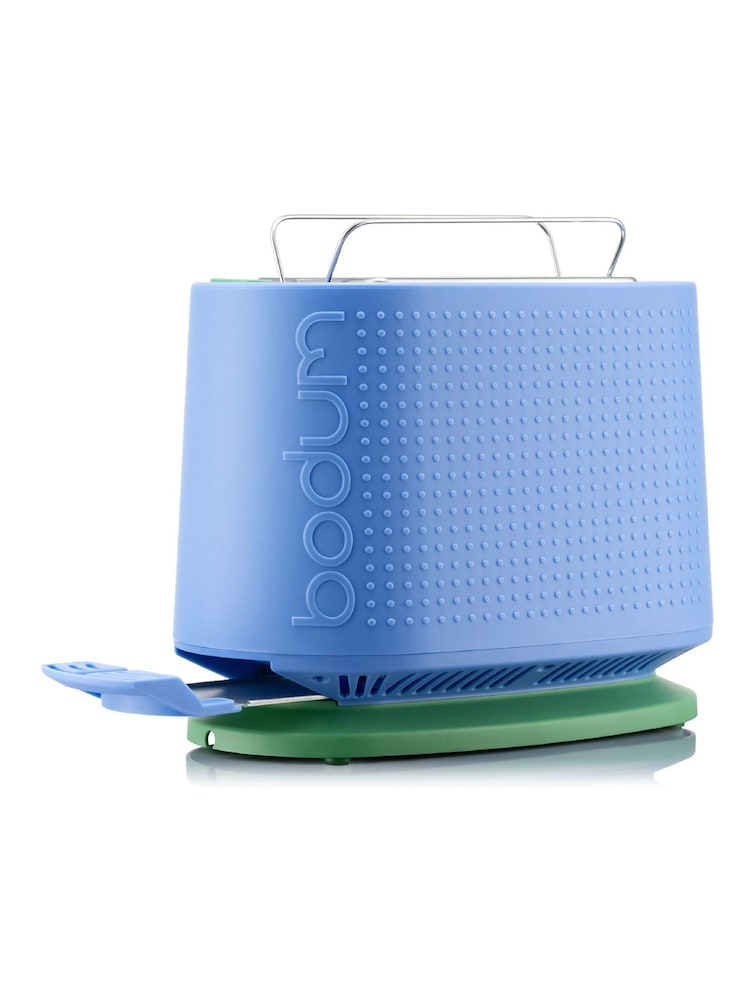 Bodum Blue Bistro 2 Slice Toaster - Image 2 of 5 Bodum Blue Bistro 2 Slice Toaster - Image 2 of 5