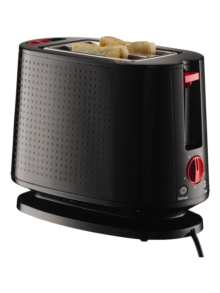 Bodum Black Bistro 2 Slice Toaster - Image 1 of 4 Bodum Black Bistro 2 Slice Toaster - Image 1 of 4