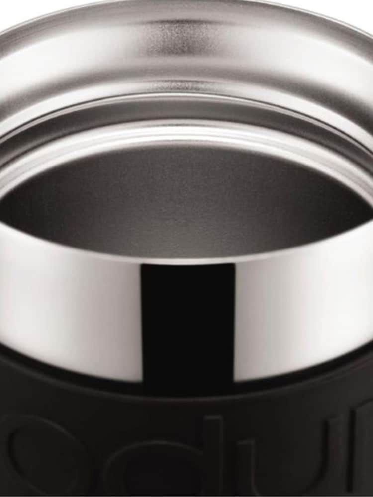 Bodum Black Small Travel Mug 0.35L - Image 4 of 4 Bodum Black Small Travel Mug 0.35L - Image 4 of 4