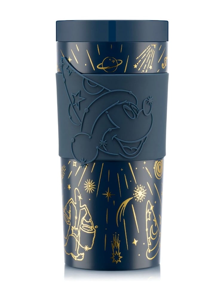 Bodum Dark Petrol Disney Fantasia Travel Mug 0.35L - Image 1 of 1 Bodum Dark Petrol Disney Fantasia Travel Mug 0.35L - Image 1 of 1