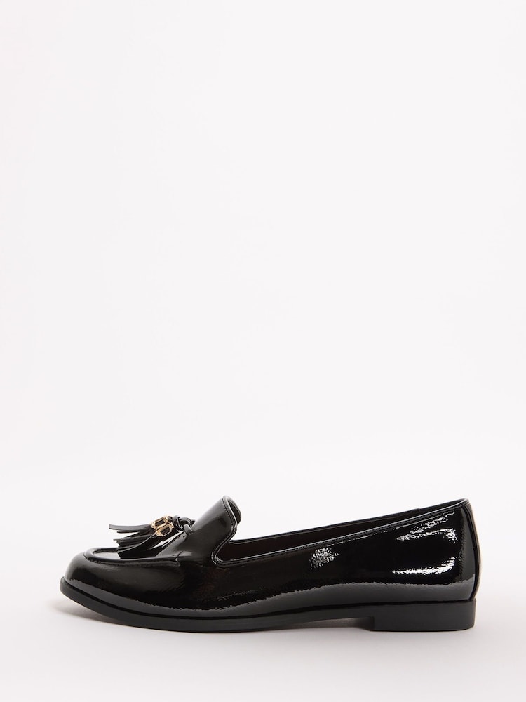 črna - Lipsy čevlji s plosko peto/brez pete Slim Sole Tassel Mokasini - Slika 1 iz 5