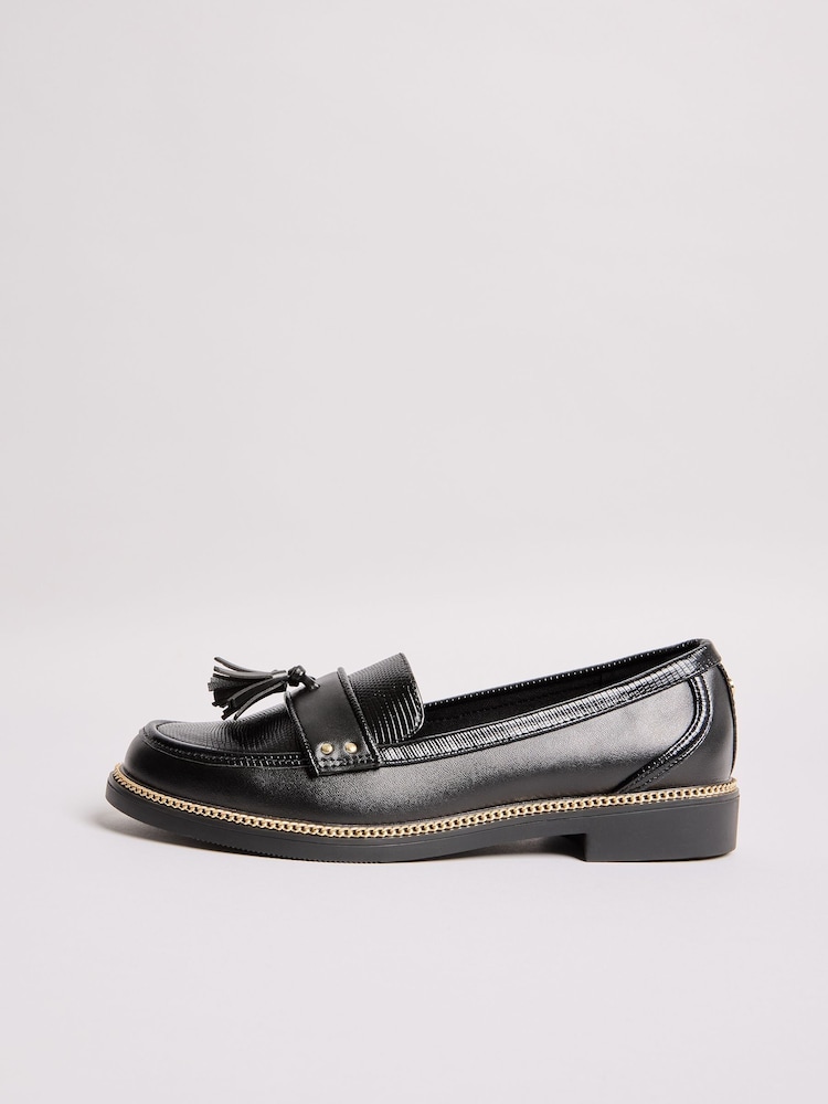 Lipsy Čevlji s plosko peto/brez pete Slip On Tassel mokasini - Slika 5 iz 5