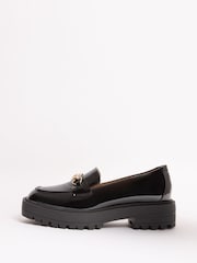Mocassins Lipsy en similicuir à mors vernis épais - Image 4 de 4