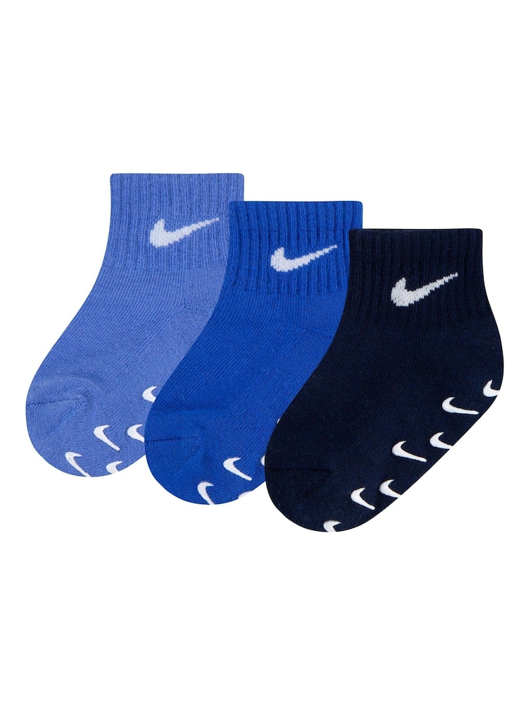 modra Polar - Nike mlajši otroci Gripper nogavice 3 Pack - Slika 5 iz 5 modra Polar - Nike mlajši otroci Gripper nogavice 3 Pack - Slika 5 iz 5