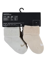 Nike Natural Sail Infant Cuffed Socks 6 Pack - Image 3 of 4