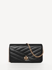 Tory Burch Black Kira Chevron Chain Wallet - Image 1 of 6