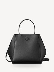 Tory Burch Black McGraw Small Bucket Bag - Image 5 of 8