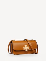Tory Burch Brown Eleanor Small Convertible Shoulder Bag - Image 4 of 6