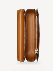 Tory Burch Brown Eleanor Small Convertible Shoulder Bag - Image 5 of 6