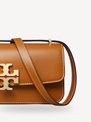 Tory Burch Brown Eleanor Small Convertible Shoulder Bag - Image 6 of 6
