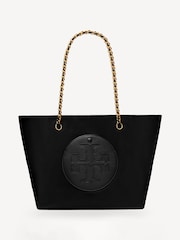 Tory Burch Black Ella Chain Tote - Image 1 of 8