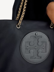 Tory Burch Black Ella Chain Tote - Image 4 of 8