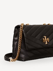 Tory Burch Black Small Kira Chevron Convertible Shoulder Bag - Image 8 of 8