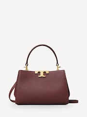 Tory Burch Red Eleanor Mini Satchel Bag - Image 1 of 6
