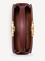 Tory Burch Red Eleanor Mini Satchel Bag - Image 3 of 6