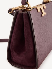 Tory Burch Red Eleanor Mini Satchel Bag - Image 5 of 6