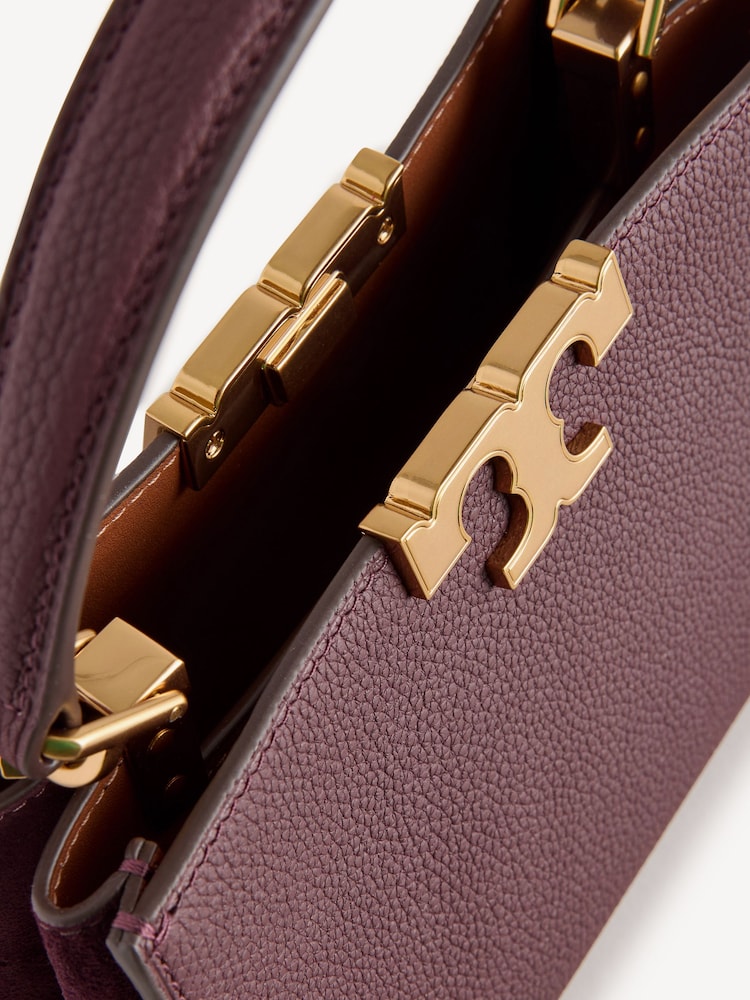 Tory Burch Red Eleanor Mini Satchel Bag - Image 6 of 6