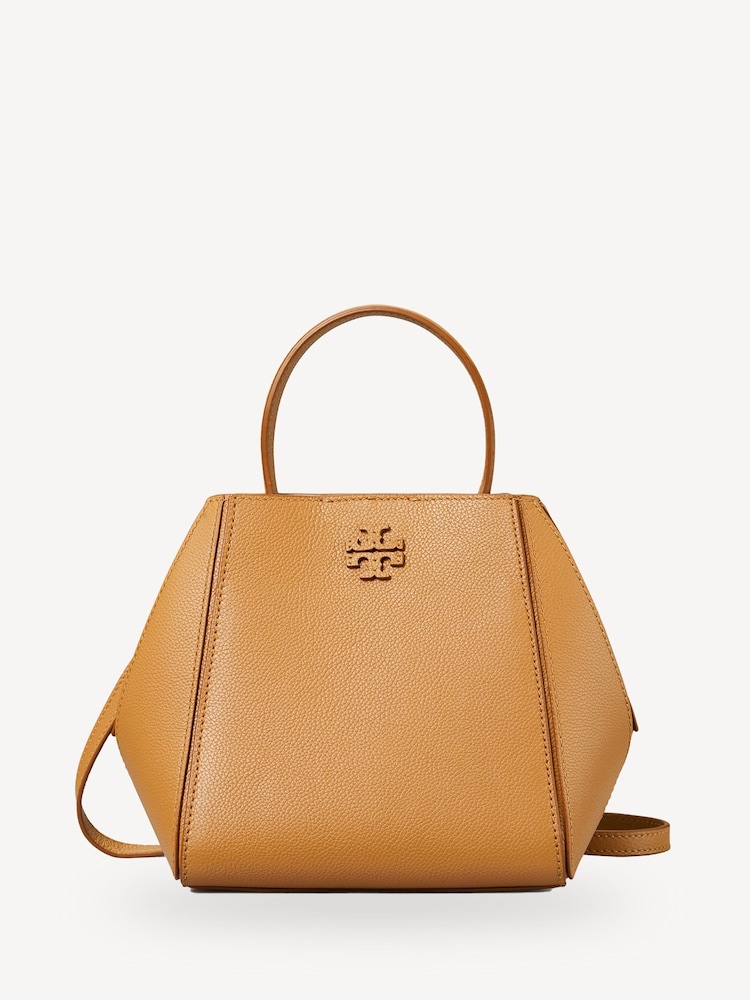 Tory Burch Brown McGraw Small Bucket Bag - Image 1 of 8