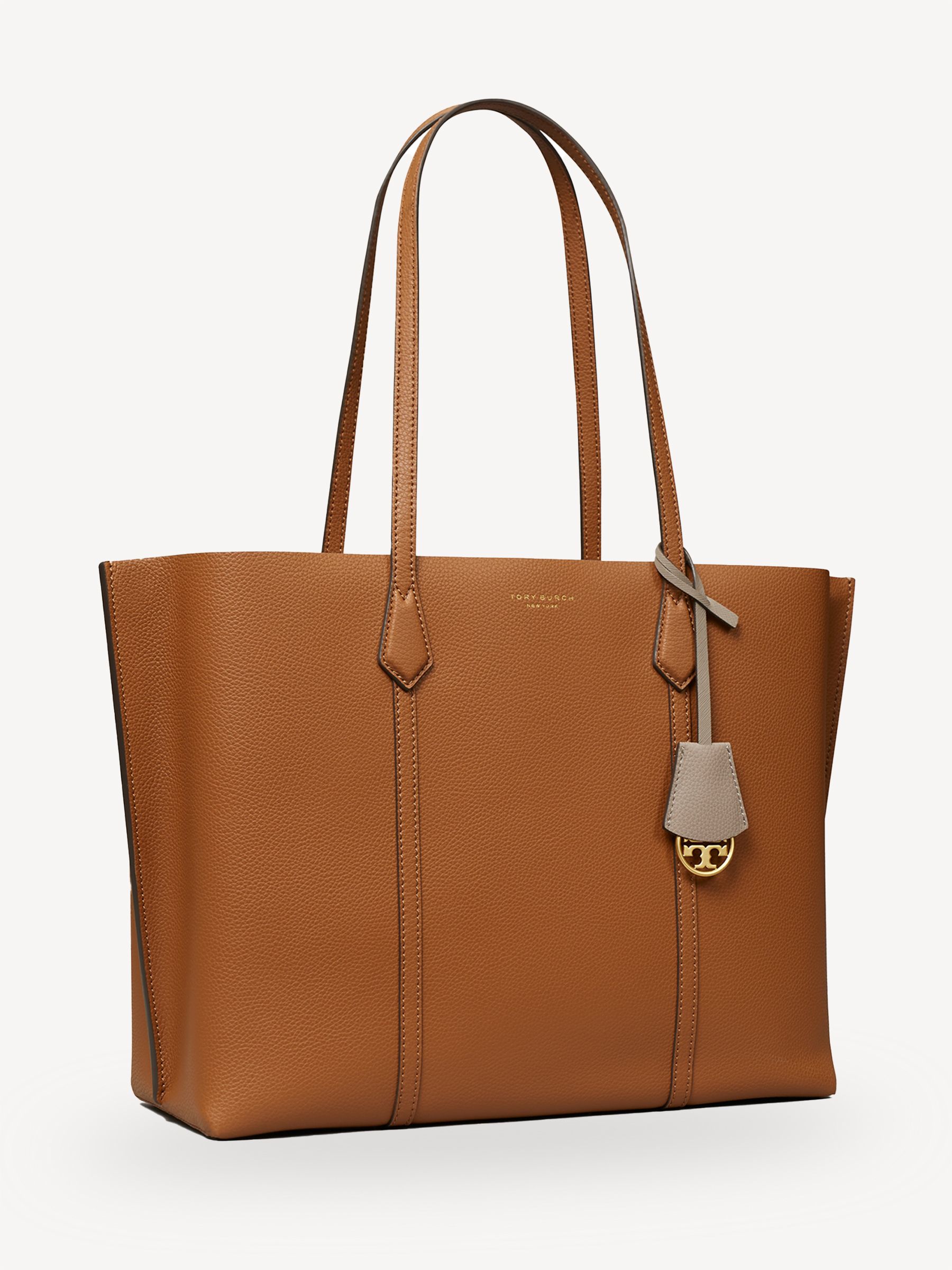 Buy Tory Burch Brown Perry Triple-Compartment Tote Bag from Next USA