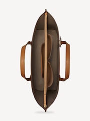 Tory Burch Brown Perry Triple-Compartment Tote - Image 5 of 6