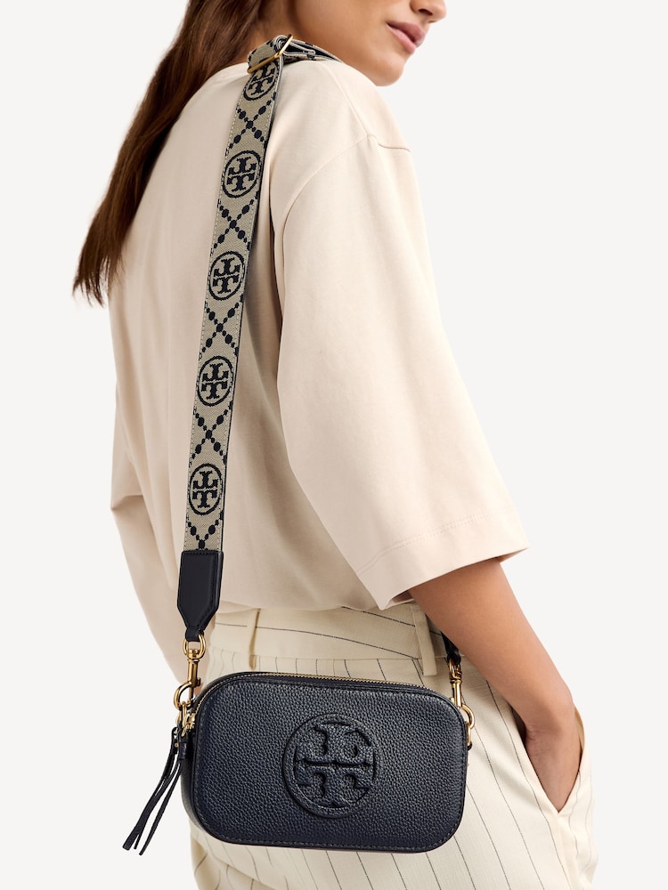 Tory Burch Blue Miller Mini Cross-Body Bag - Image 2 of 6 Tory Burch Blue Miller Mini Cross-Body Bag - Image 2 of 6