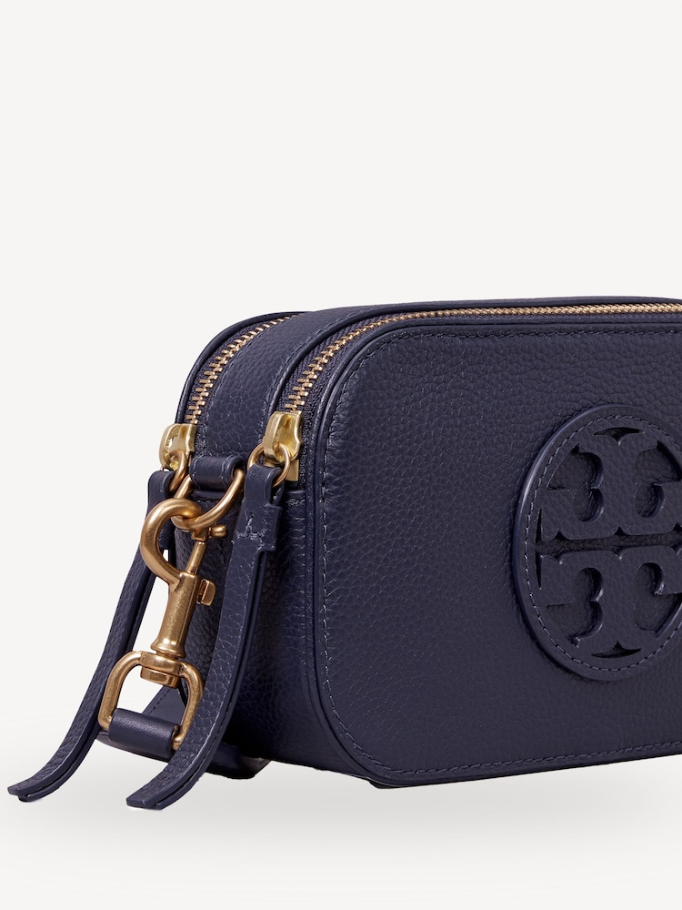 Tory Burch Blue Miller Mini Cross-Body Bag - Image 6 of 6