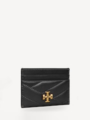 Tory Burch Black Kira Chevron Card Case - Image 3 of 3