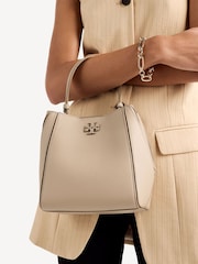 Tory Burch Natural McGraw Small Bucket Bag - Image 2 of 8