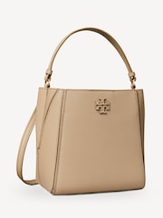 Tory Burch Natural McGraw Small Bucket Bag - Image 6 of 8
