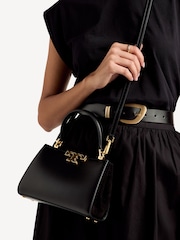 Tory Burch Black Eleanor Mini Satchel Bag - Image 4 of 8