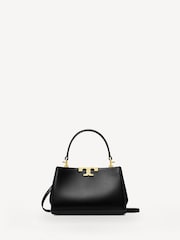 Tory Burch Black Eleanor Mini Satchel Bag - Image 5 of 8
