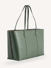 Tory Burch Green Perry Triple-Compartment Tote - Image 4 of 9