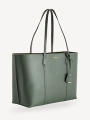Tory Burch Green Perry Triple-Compartment Tote - Image 5 of 9