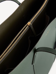 Tory Burch Green Perry Triple-Compartment Tote - Image 6 of 9