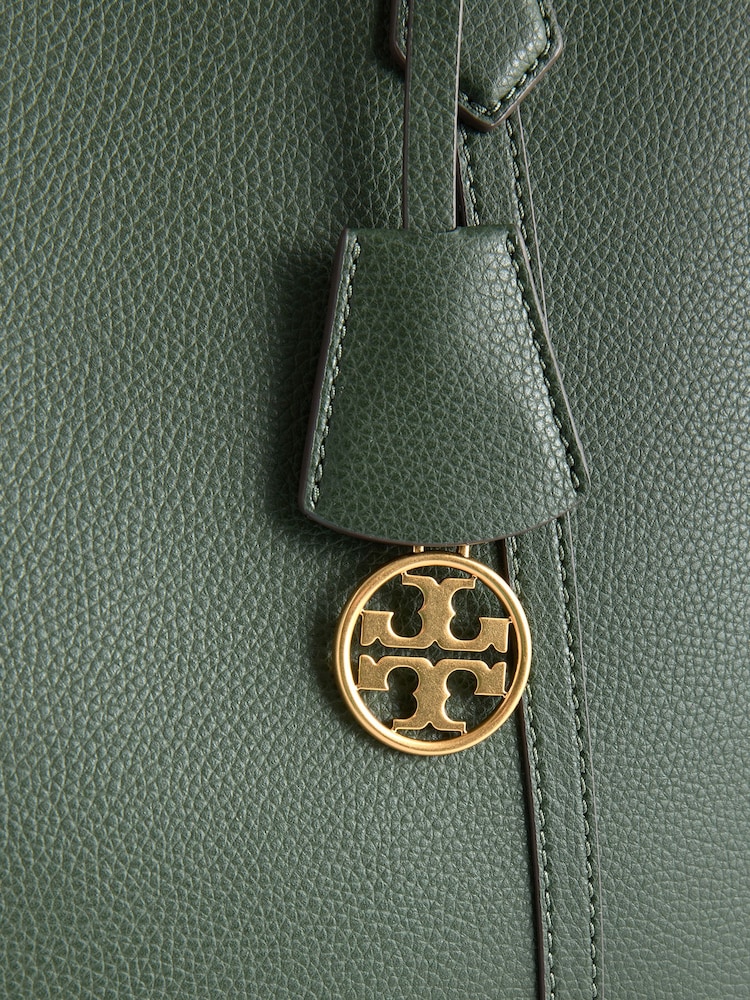 Tory Burch Green Perry Triple-Compartment Tote - Image 9 of 9