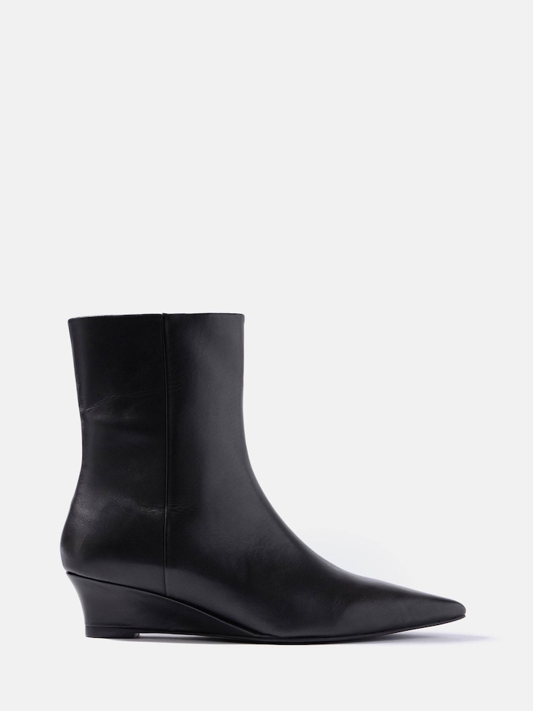 Mint Velvet Black Kailey Ankle Boots - Image 1 of 4