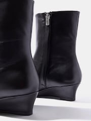 Mint Velvet Black Kailey Ankle Boots - Image 4 of 4