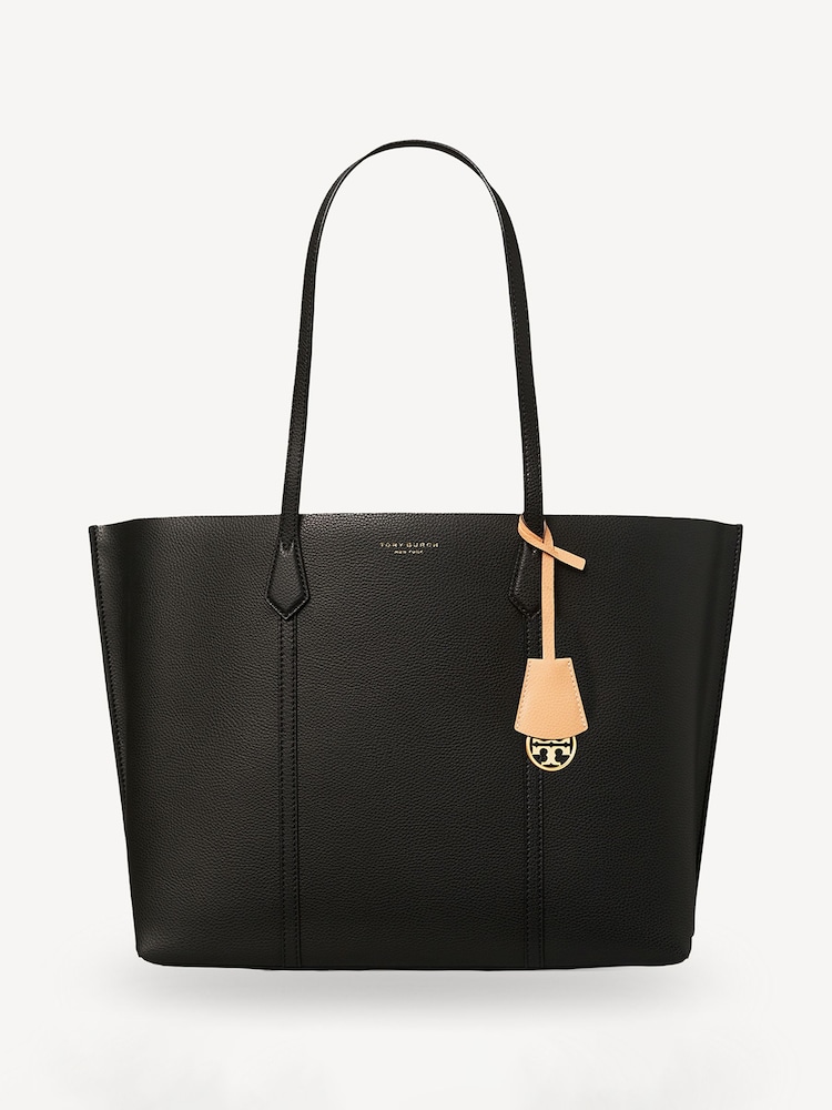 Tory Burch Black Perry Triple-Compartment Tote - Image 1 of 7