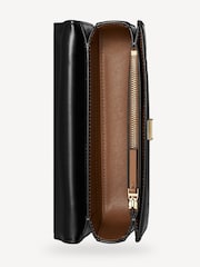 Tory Burch Black Eleanor Small Convertible Shoulder Bag - Image 5 of 6