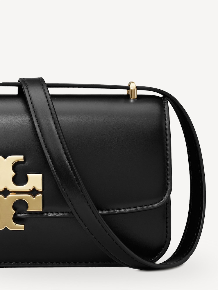 Tory Burch Black Eleanor Small Convertible Shoulder Bag - Image 6 of 6